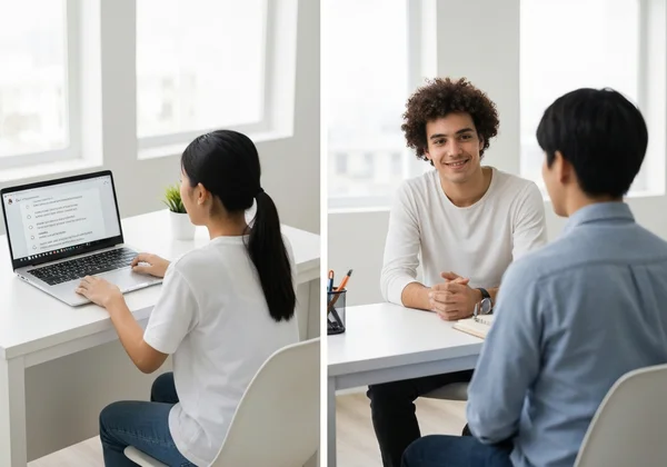 Online quiz vs professional diagnosis comparison