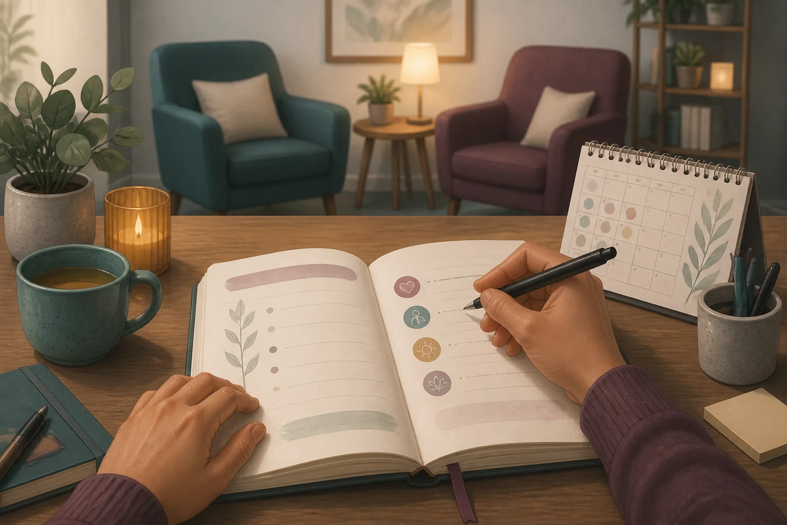 Self-reflection and support plan